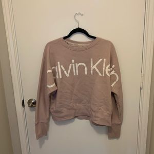 calvin klein crewneck sweatshirt